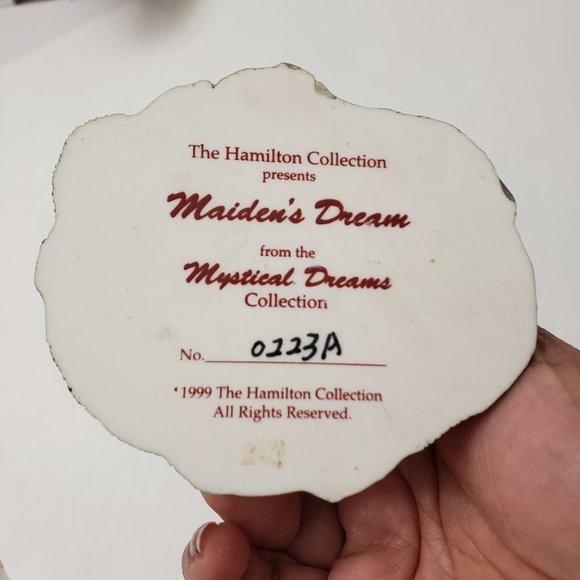Hamilton Collection Maiden's Dream Native American Figurine Mystical Dreams 1999 - Picture 10 of 10